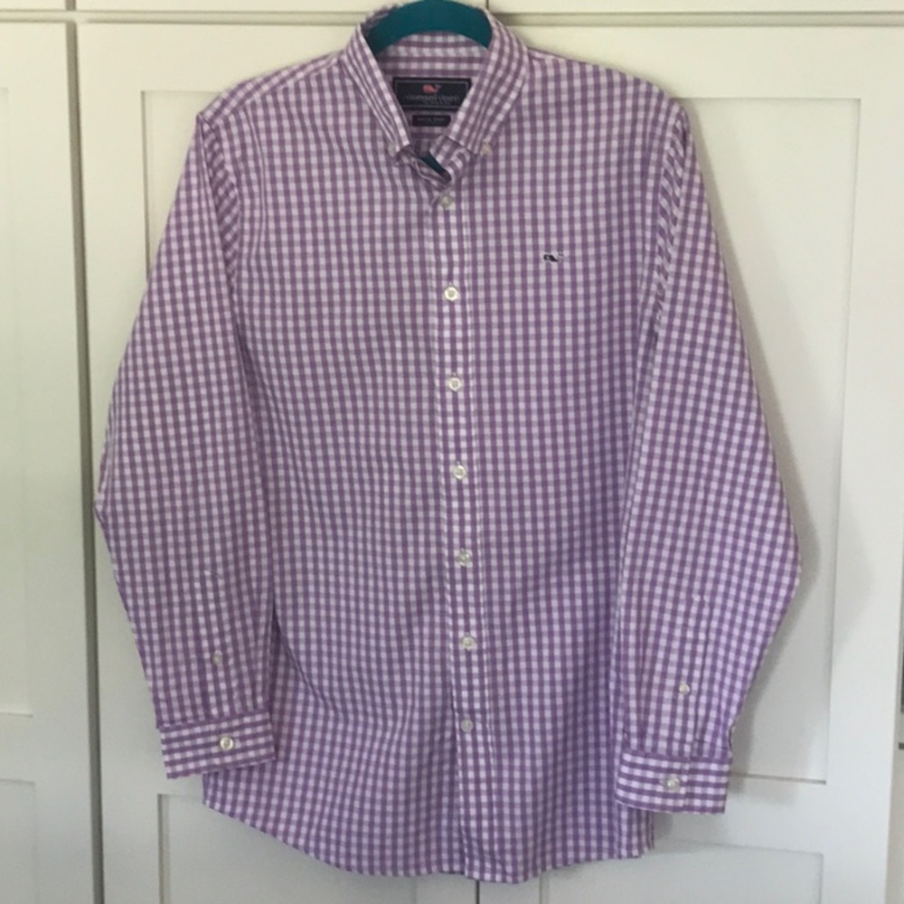Vineyard Vines button down whale shirt